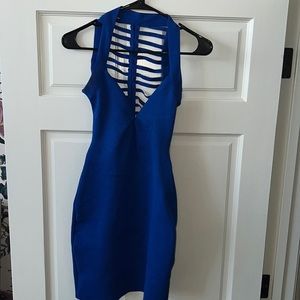 Valiant-Paris Bandage Dress with cutout back (SMALL)